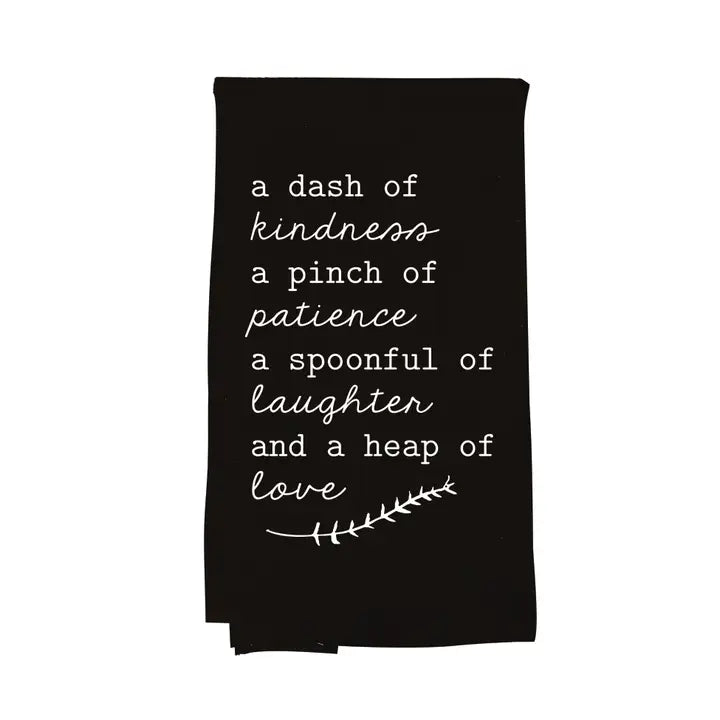 Kendrick towel in black