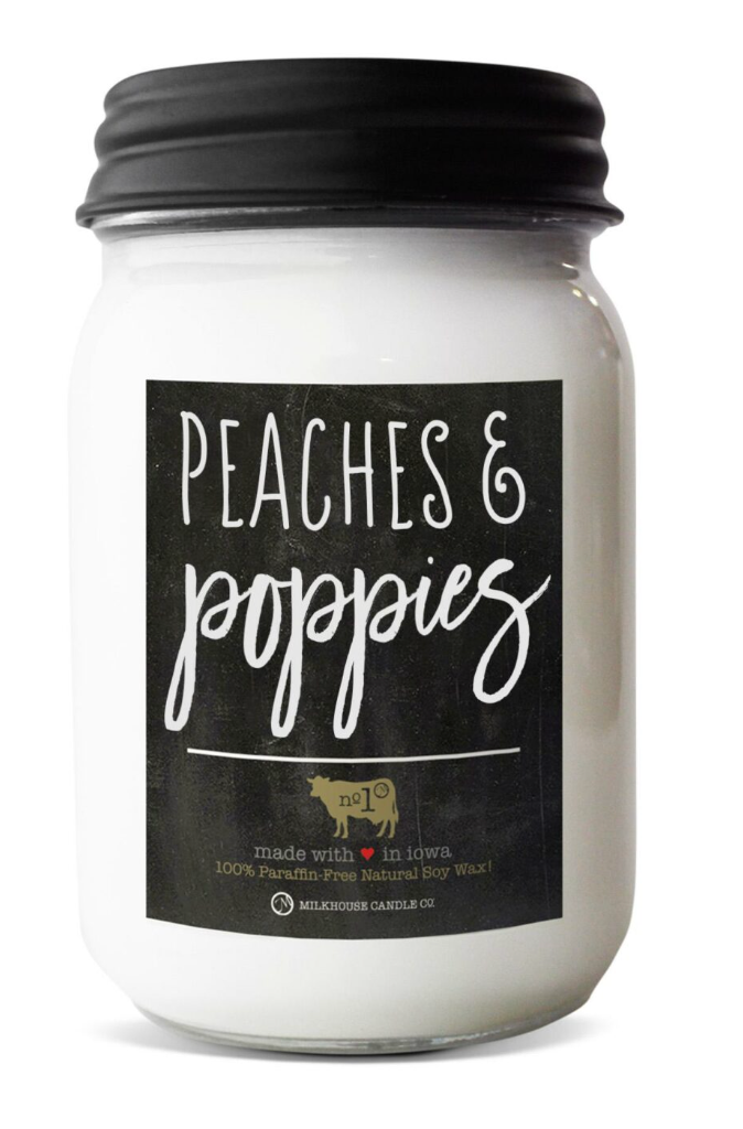 Peaches & Poppies 13oz