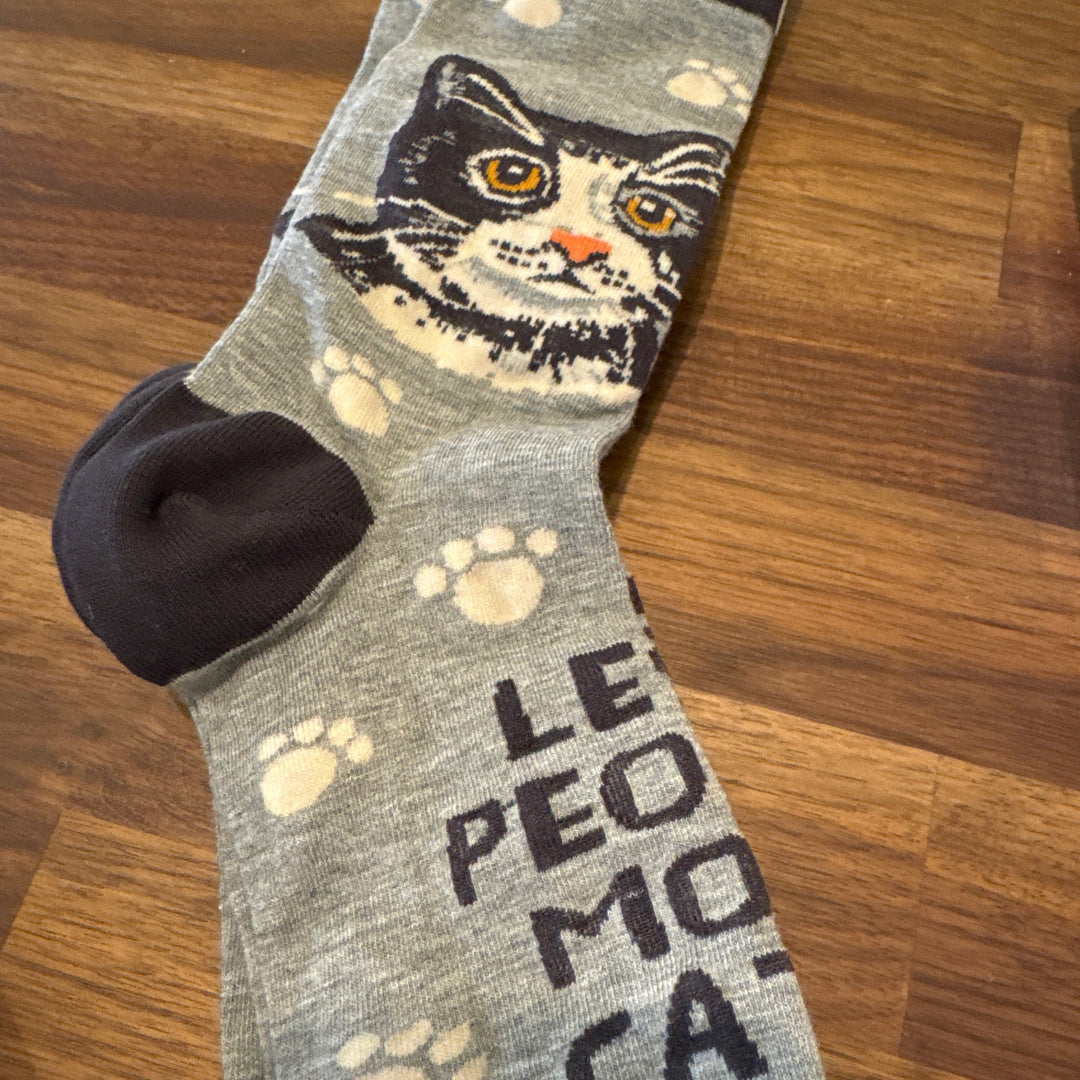 Socks less people more cats