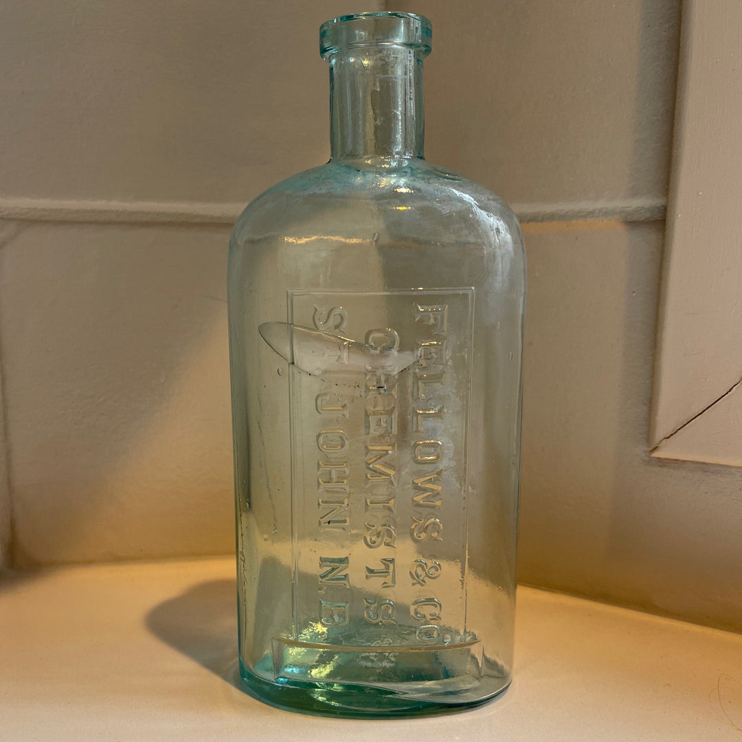 Blue Vintage Bottle